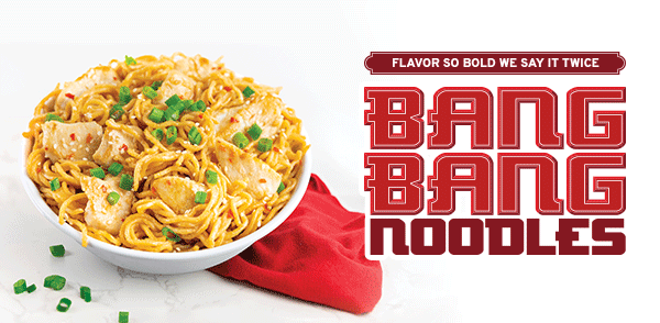 NEW Bang Bang Noodles